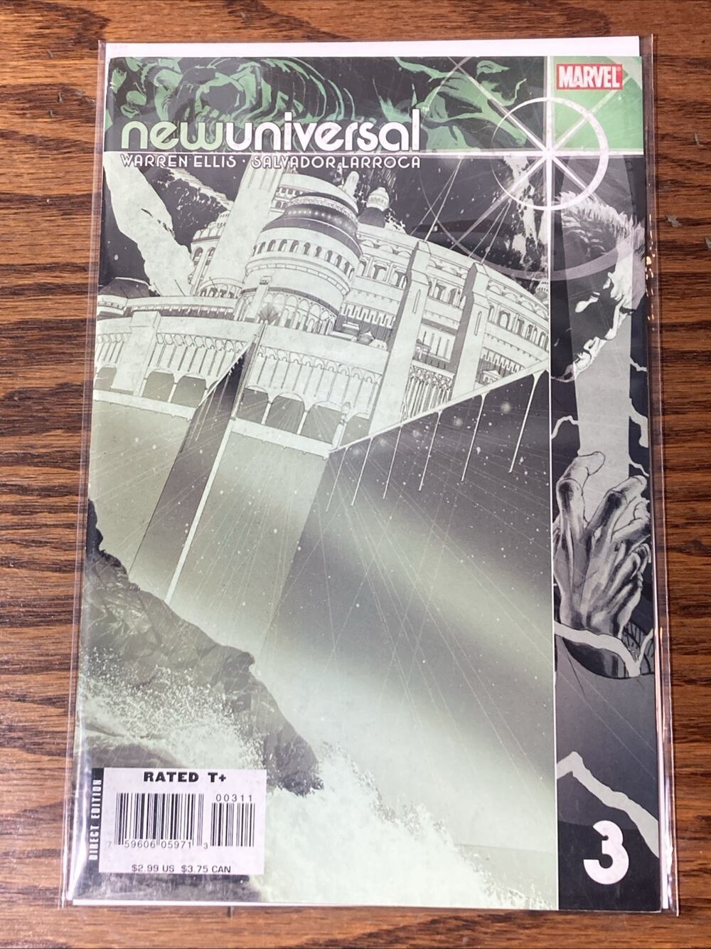 Newuniversal #3 Marvel Comics 2007 1st Print Warren Ellis